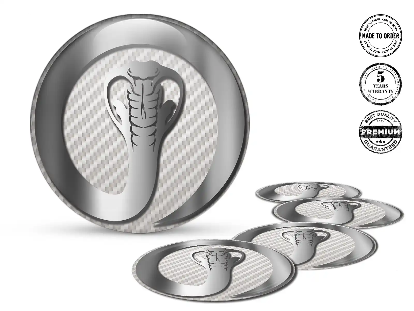 Sticker silicone High Quality Racing Dome Edition